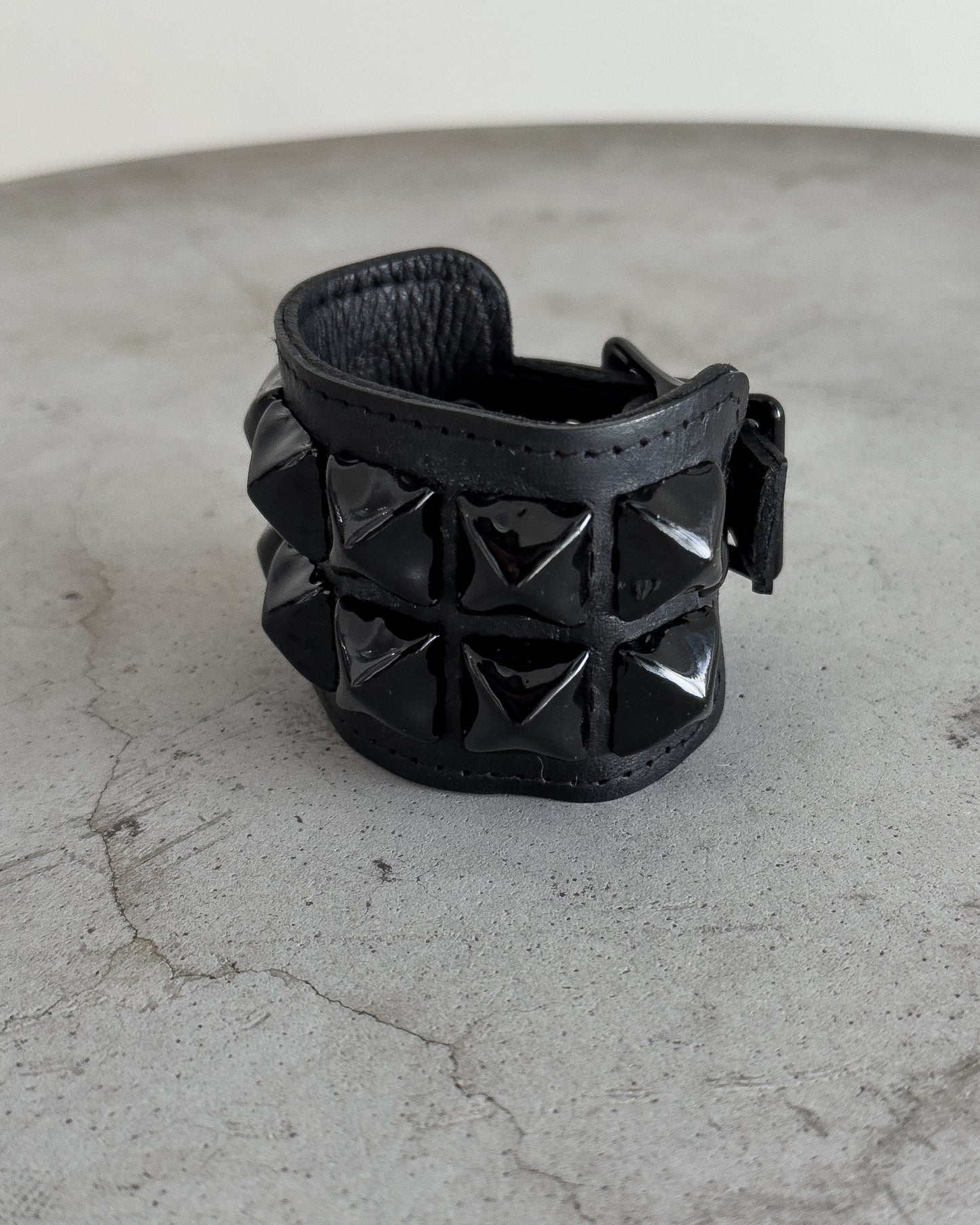 Waxed Studded Bracelet