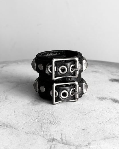 Double Strap Studded Bracelet