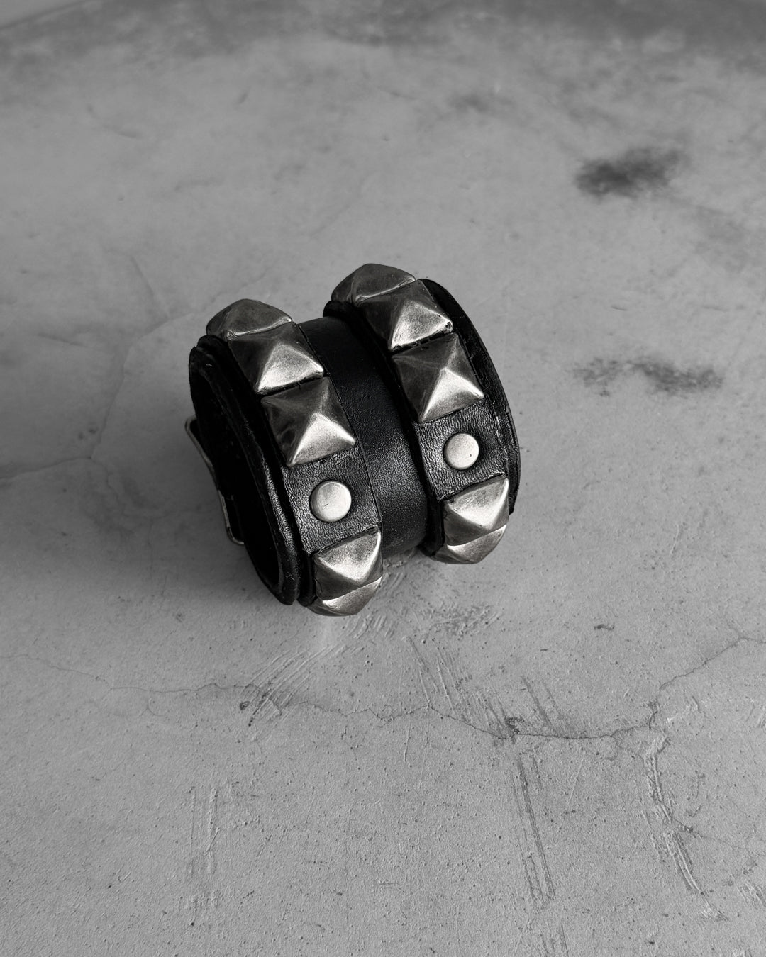 Double Strap Studded Bracelet