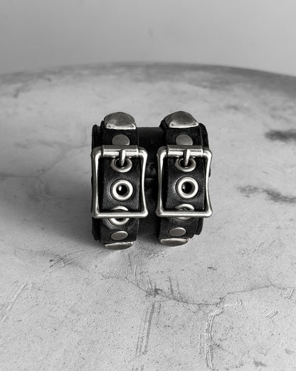 Double Strap Studded Bracelet