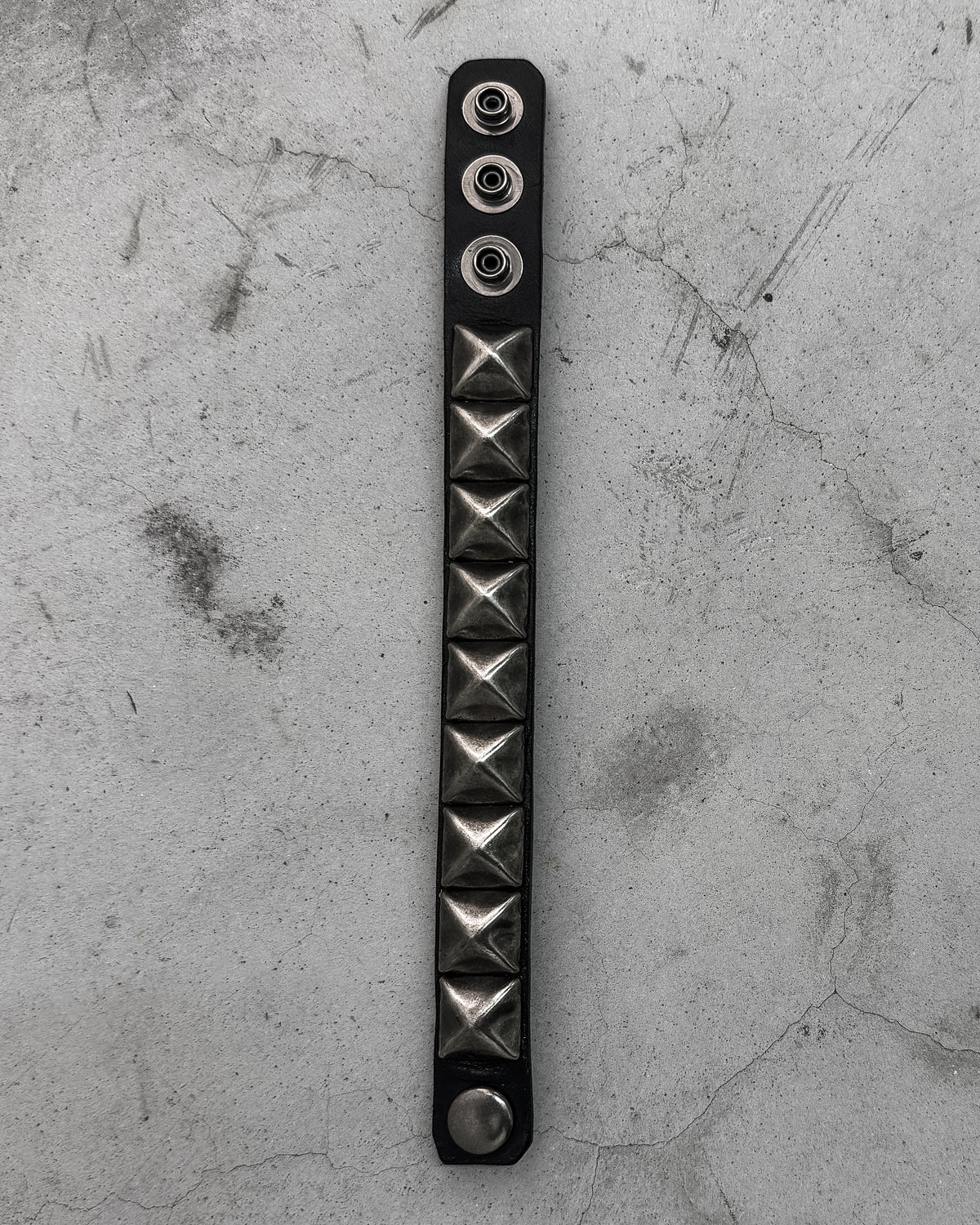 Pyramid Snap Bracelet