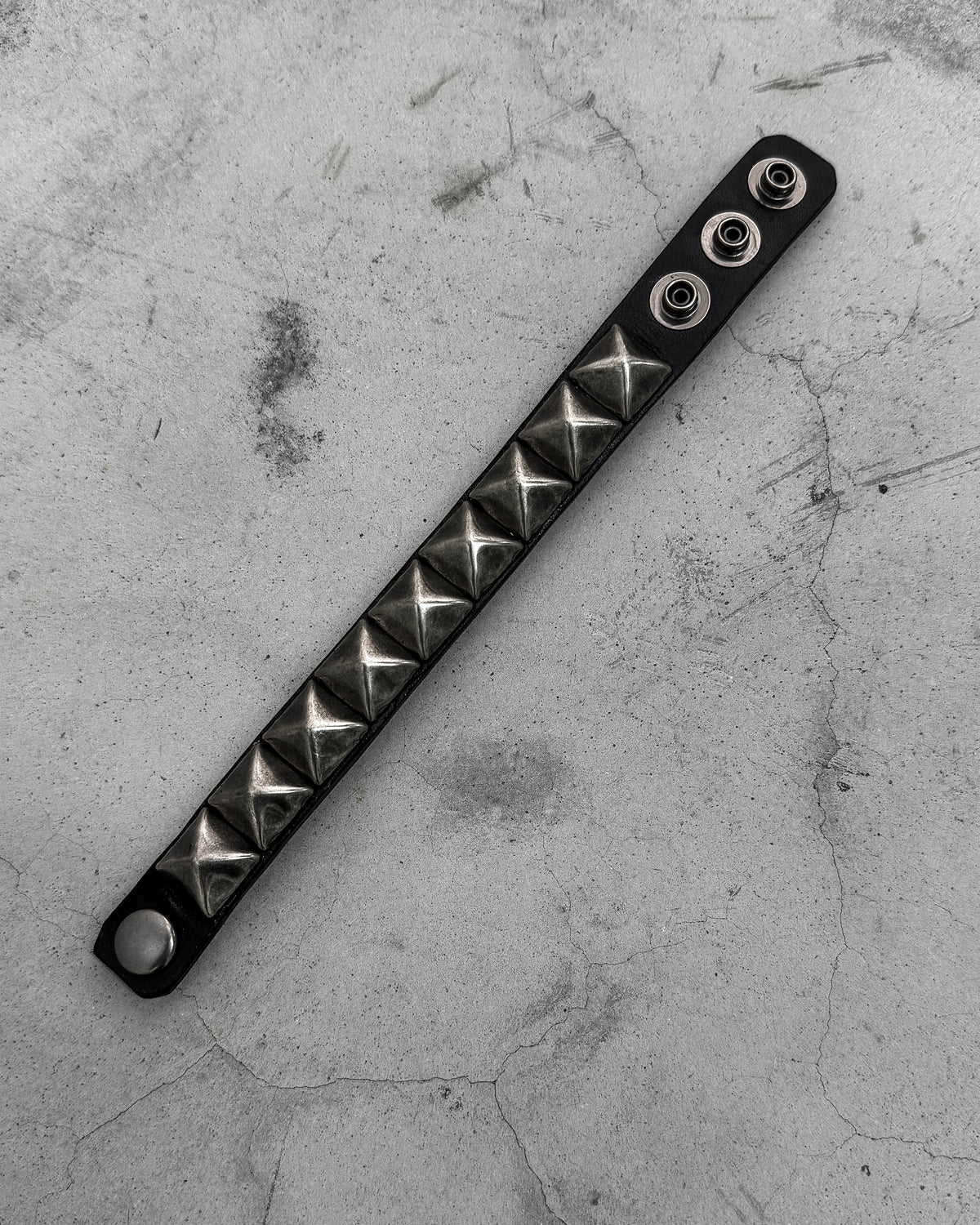 Pyramid Snap Bracelet