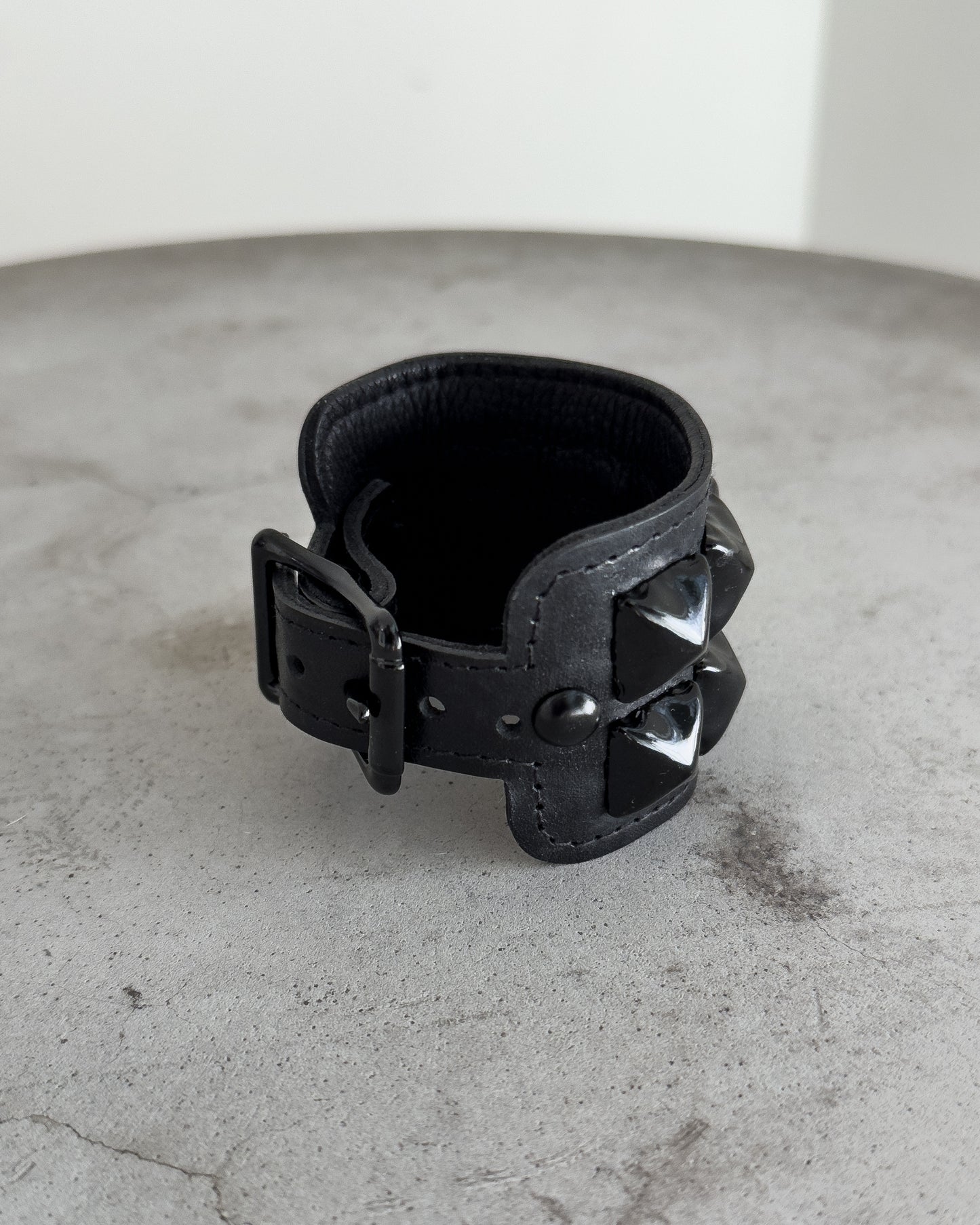 Waxed Studded Bracelet