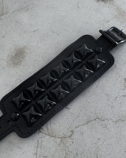 Waxed Studded Bracelet