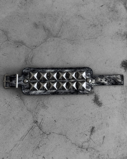 Cowhide Studded Bracelet