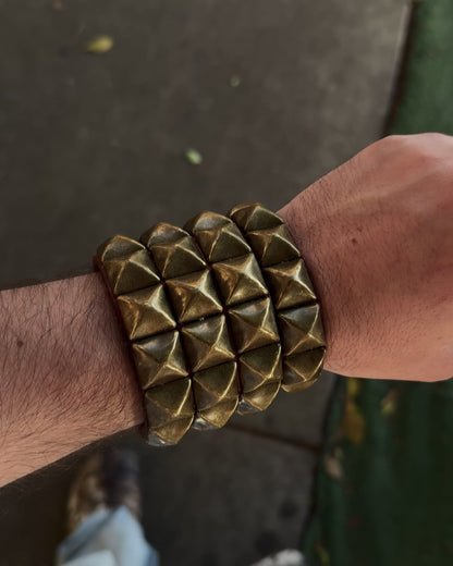 Pyramid Snap Bracelet